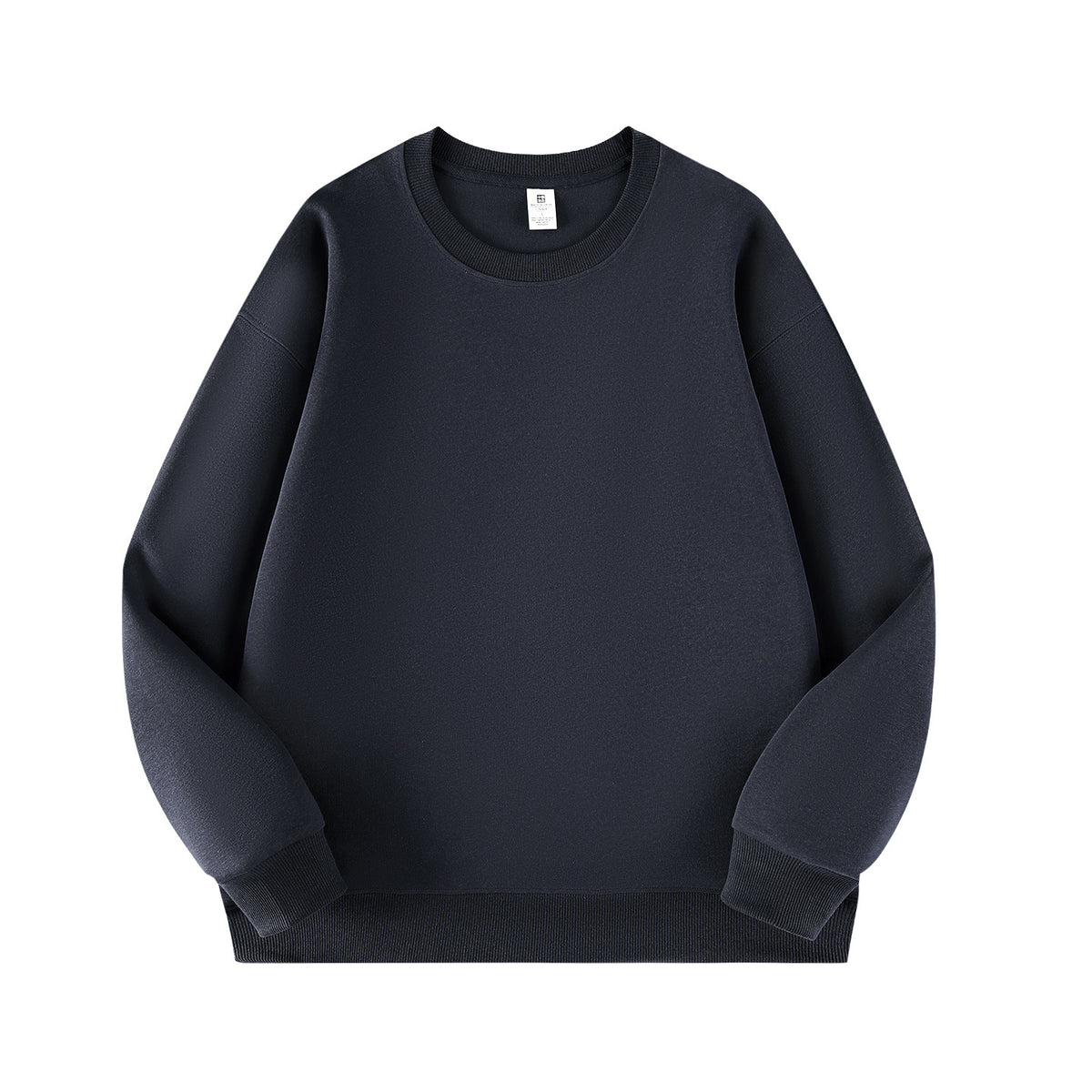 300g Heavyweight Crewneck Sweatshirt - Relaxed Drop-Shoulder - Navy