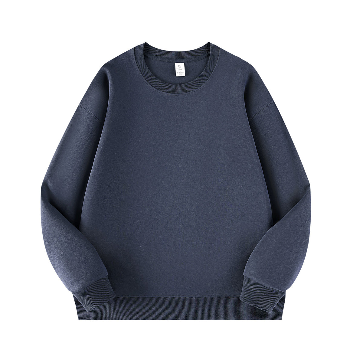 300g Heavyweight Crewneck Sweatshirt - Relaxed Drop-Shoulder - Haze Blue